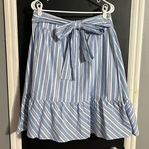 J by J. Crew Striped Skirt Size: 8
